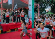 Gubernur Rahmat Mirzani Djausal Bersama Masyarakat Berolahraga dalam Ajang Bertema “Justice Run”