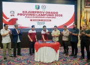 Gubernur Lampung Buka Kejurprov Domino ORADO 2026 untuk Seleksi Kejurnas