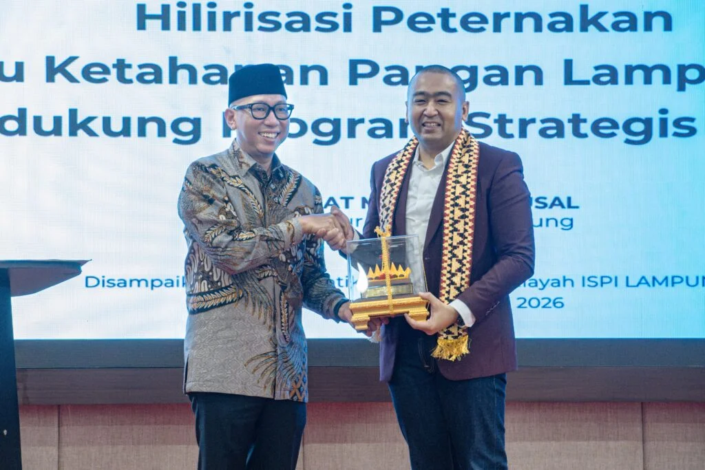 Gubernur Lampung Ajak ISPI Perkuat Hilirisasi Peternakan untuk Ketahanan Pangan