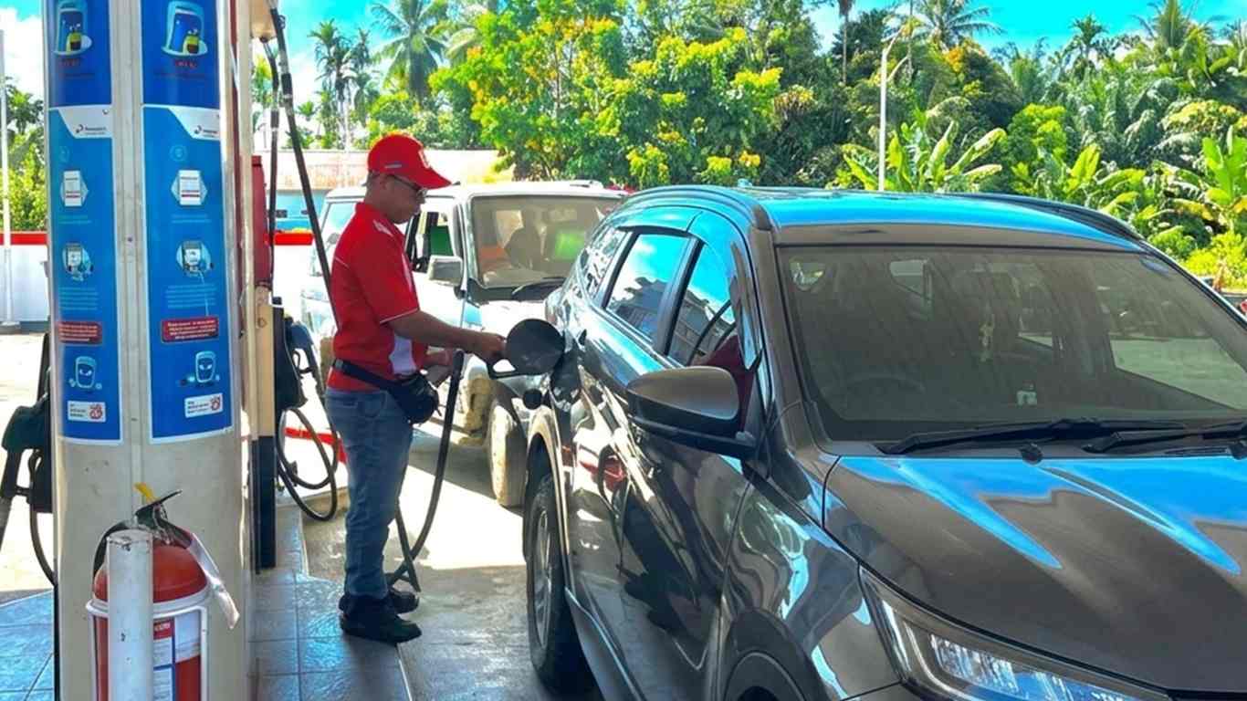 Pasokan Biosolar Ditambah, Antrean Kendaraan di SPBU Lampung Mulai Berkurang